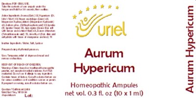Aurum Hypericum Ampules - Aurum Hypericum Ampules